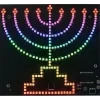 HanukkLite - חנוכיית LED מדגם קנים עגולים